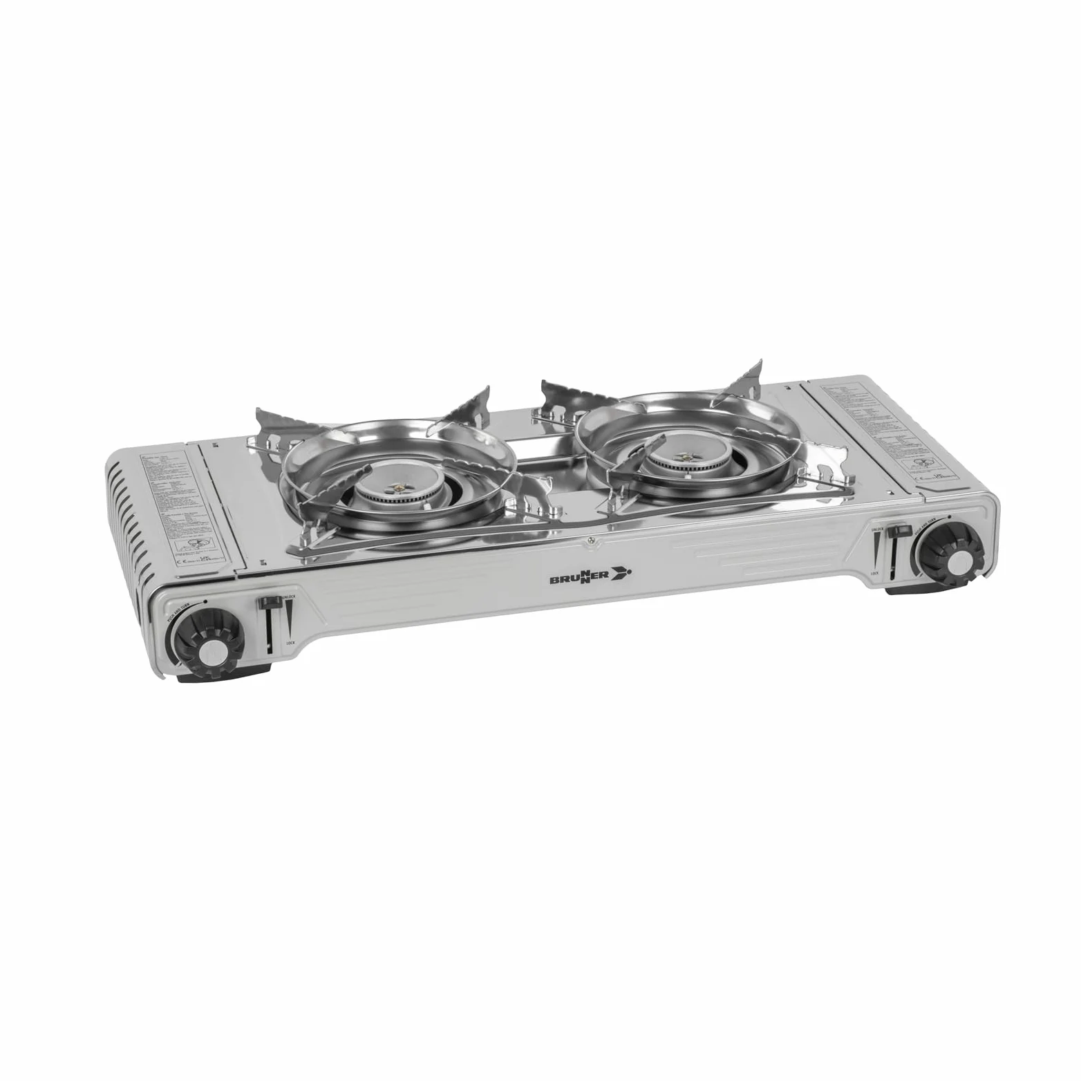 Fornello campeggio Brunner Devil Double Grill