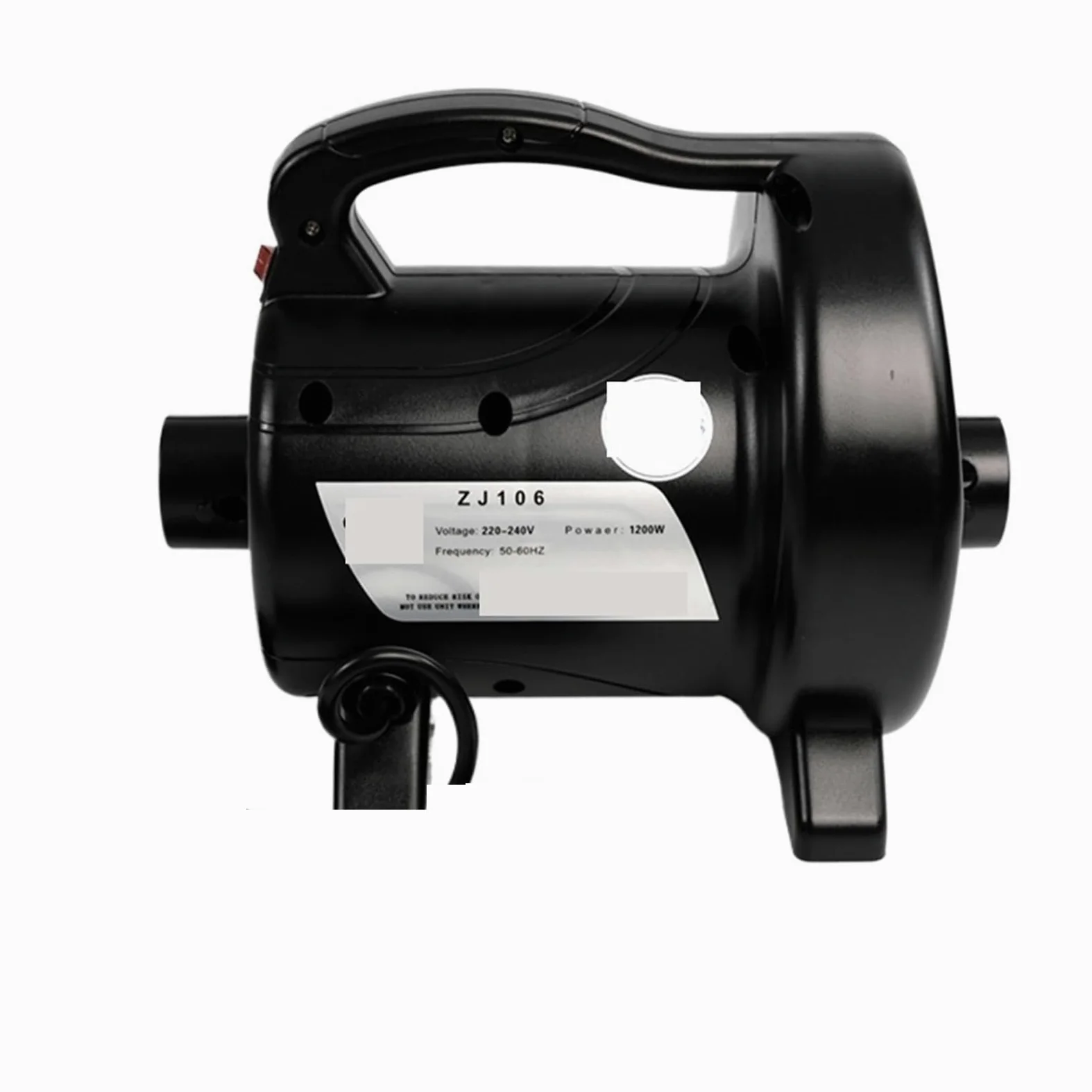 ZJ106 1200W Marine Ad Alta Pressione Gonfiabile Tenda Gonfiabile Barca Gonfiabile Pompa