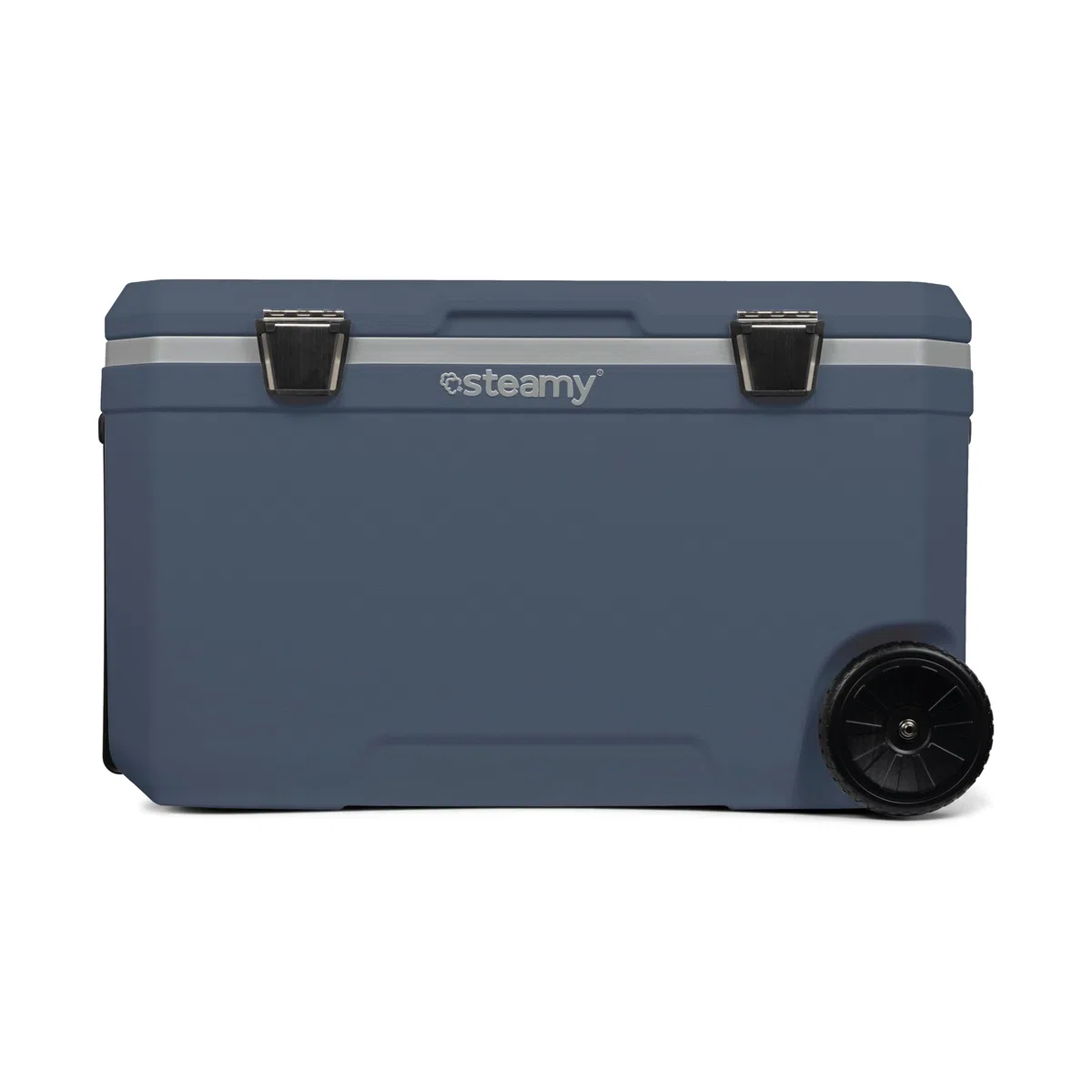 Steamy Cool 70 Frigoriferi portatile passivo con ruote, 70 Litri, Blu