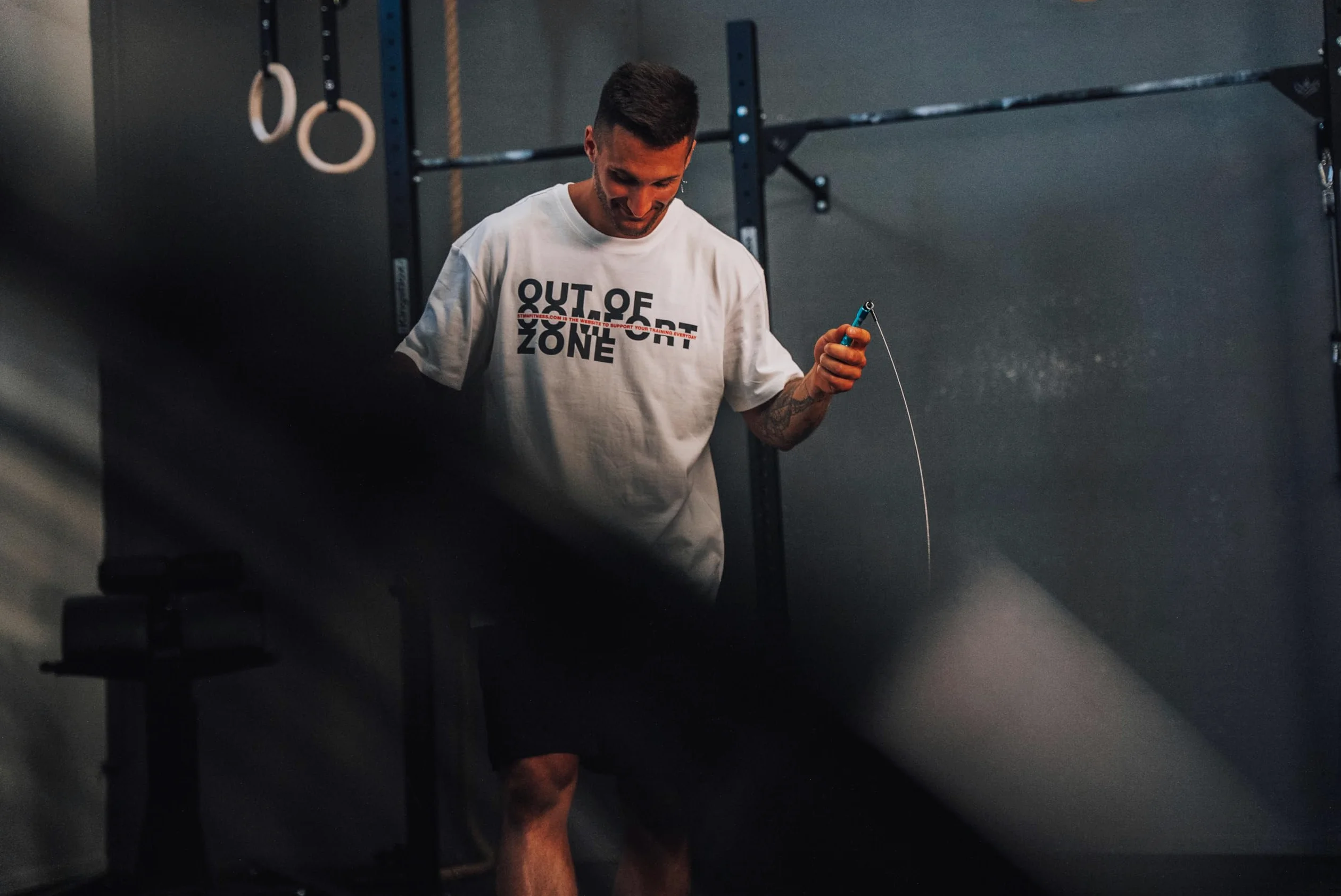 STMN Fitness - Corda da Salto REVENGE | Speed Rope Professionale Alluminio e Cavo in Acciaio 1,5 mm per Cross Training, Double Unders, WOD, Allenamento Cardio & Boxe - Unisex