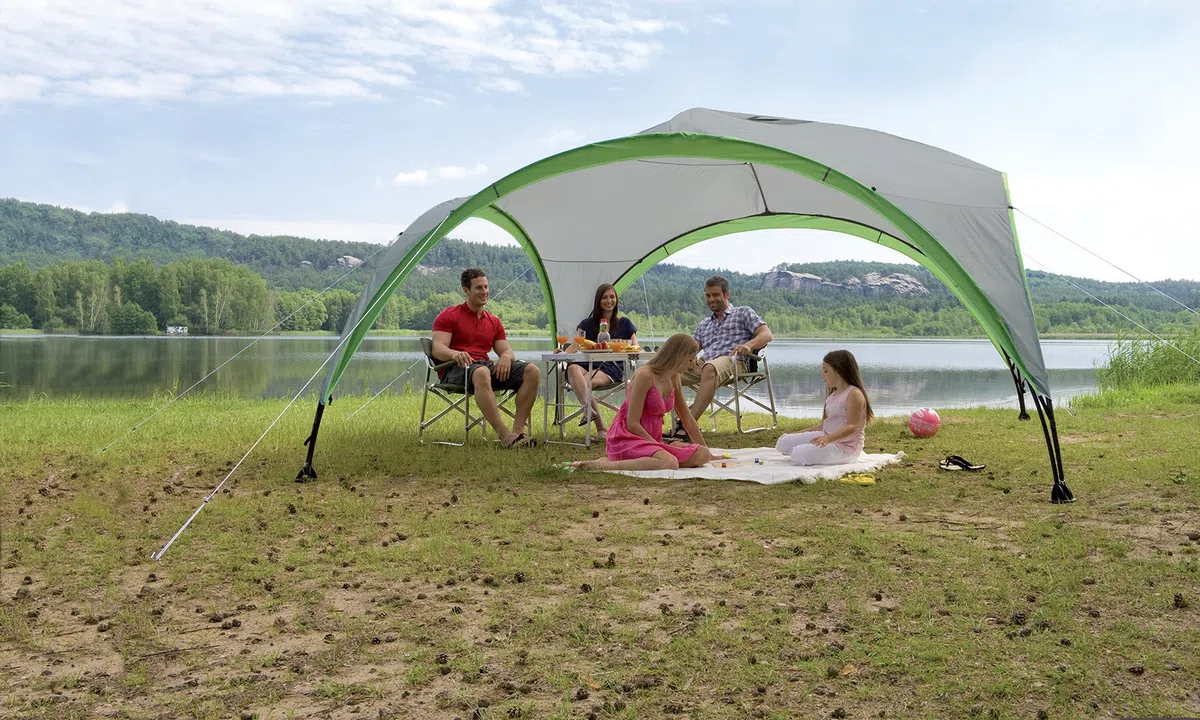 Coleman - Gazebo Event Shelter PRO, per Festival, Giardino e Campeggio, Pali Realizzati in Acciaio Robusto, Tenda Event Grande con Protezione Solare SPF 50+