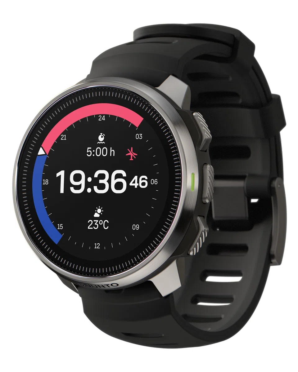 SUUNTO Ocean Dive Computer, Orologio GPS per allenamento e monitoraggio del percorso subacqueo con wireless, touchscreen AMOLED e GNSS a doppia banda