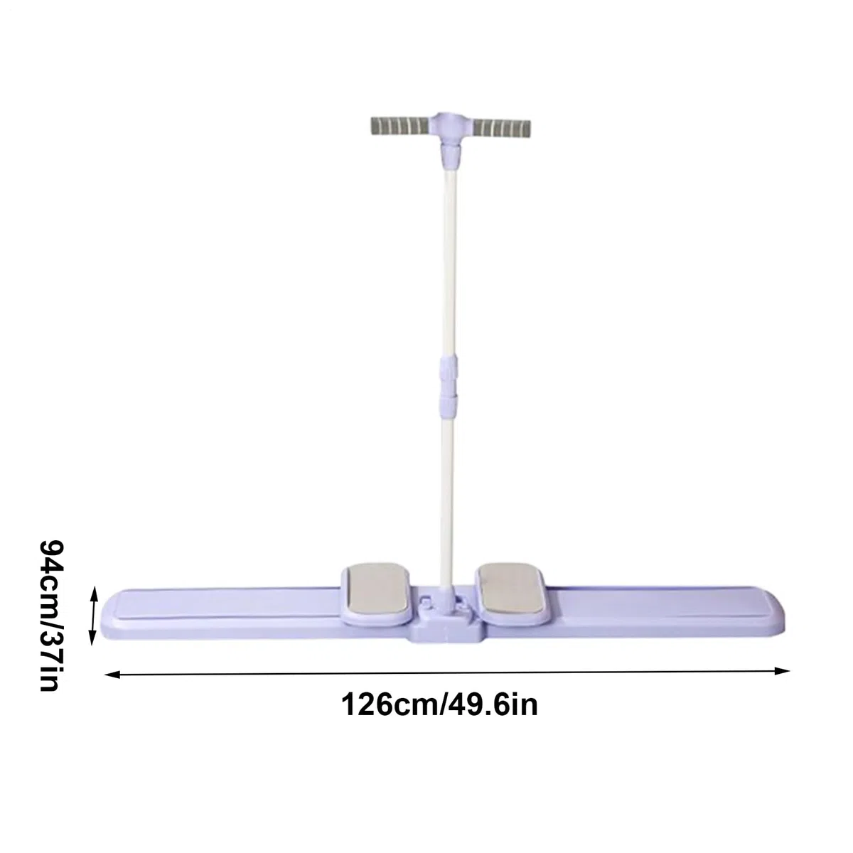 Allenatore da pavimento - Macchina da sci in PP con più funzioni - 124 cm Allenatore di versatile e versatile | Skimachine Fitness Trainer portatile per Yoga Pilates, casa, appartamento, studio