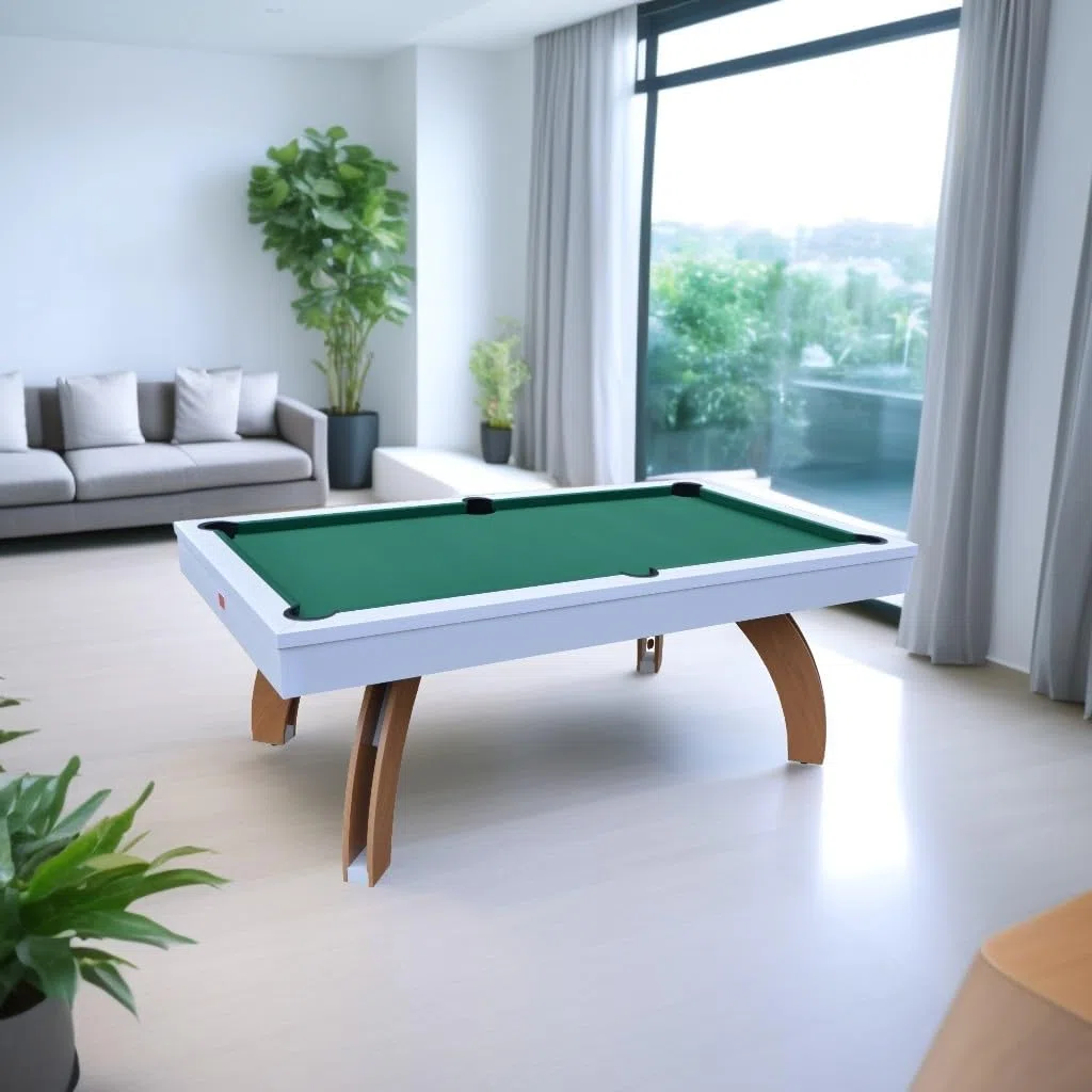 NGBiliardi Tavolo da Biliardo Sirio Bi-Color (214 cm) con Accessori Completi