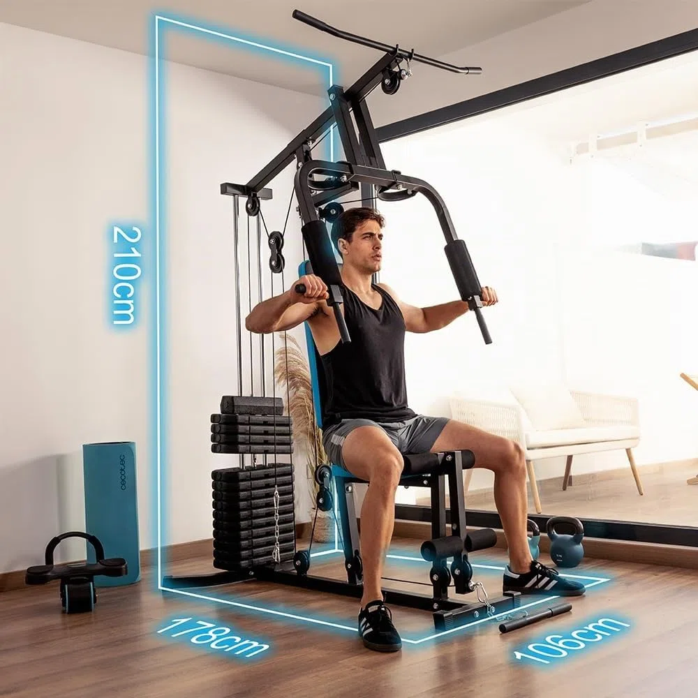 Cecotec Stazione Fitness per Allenamento Drumfit Homegym