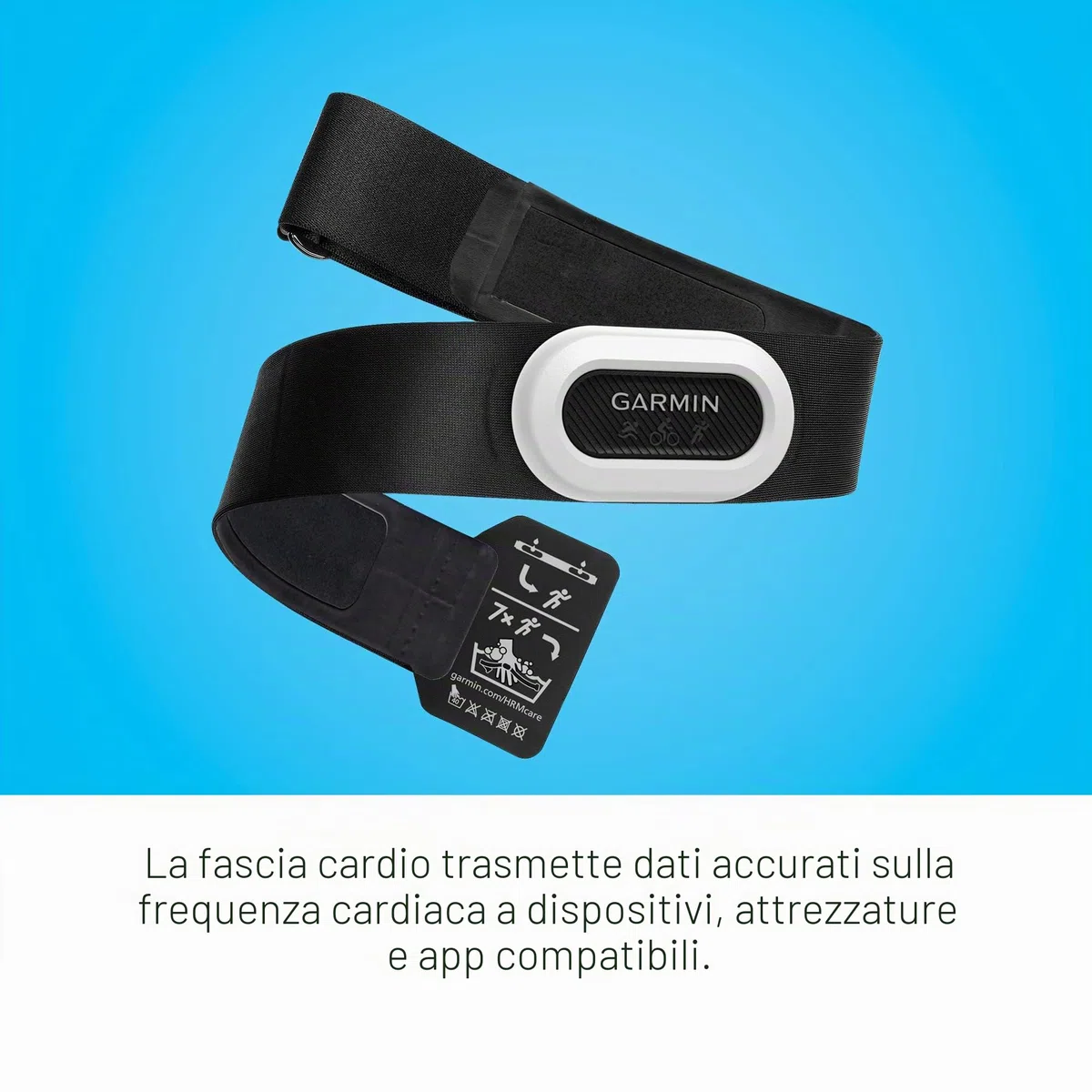 Garmin HRM-Pro Plus, fascia toracica premium con cardiofrequenzimetro, cattura la dinamica di corsa, trasmette tramite ANT+ e BLE (010-13118-05)
