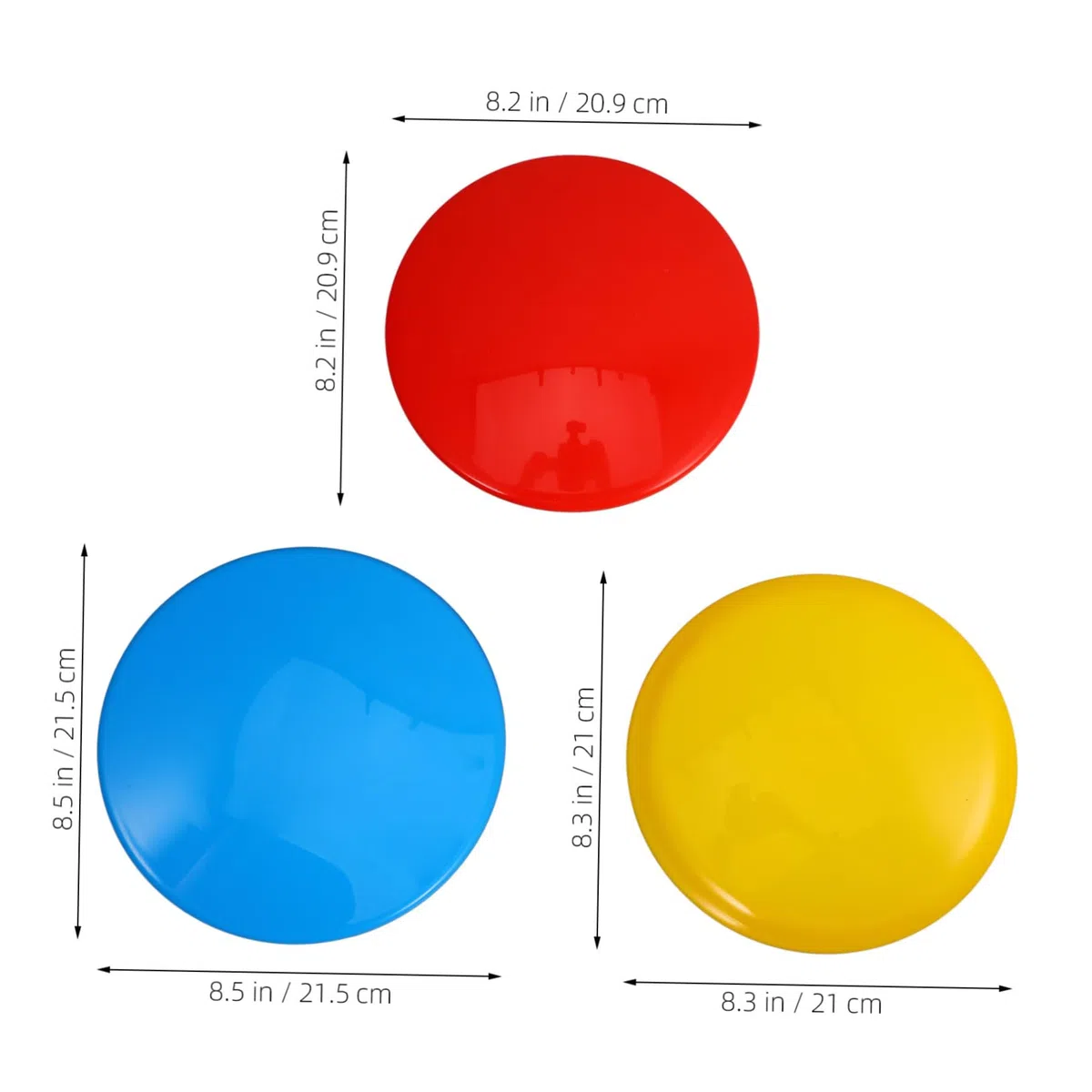 Garneck Set Attrezzatura da Disc Golf da 6 Dischi da Disc Golf per Principianti con Driver, Mid-Range e Putter per Adulti, per Allenamento e Gioco All'aperto Sportivo