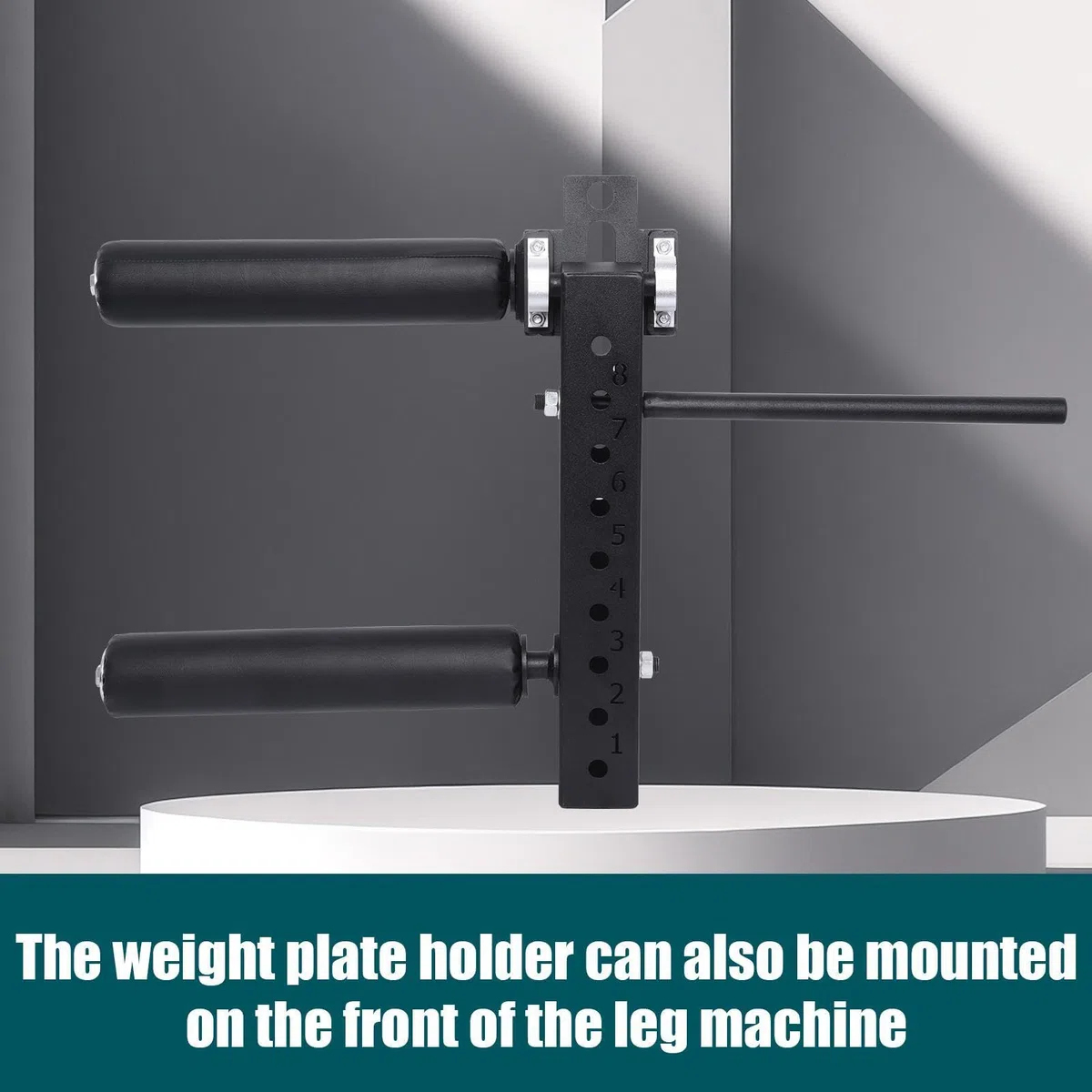 Leg Extension e Curl Regolabile, Accessorio Leg Extension, Macchina LegCurl da seduti, Capacità di carico massima 120 kg per allenare i muscoli delle gambe (18 mm/26 mm)