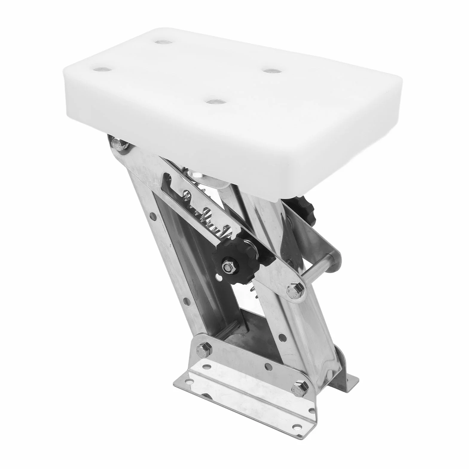 Supporto Motore Fuoribordo in Acciaio Inossidabile 304, Supporto Motore Ausiliario Compatibile con Motori a 2 Tempi 7,5 a 20