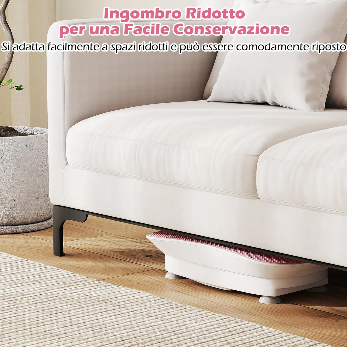 COSTWAY Pedana Vibrante Dimagrante, Piastra Vibrante con 10 Livelli di Vibrazione e Timer, Schermo, Telecomando, Superficie Antiscivolo e 4 Ventose, Allenamento Modellamento Muscolare