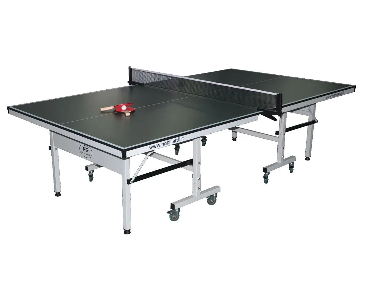NG Biliardi Tavolo da Ping Pong Tie Break Interno (Verde) 274x152,5x76 cm