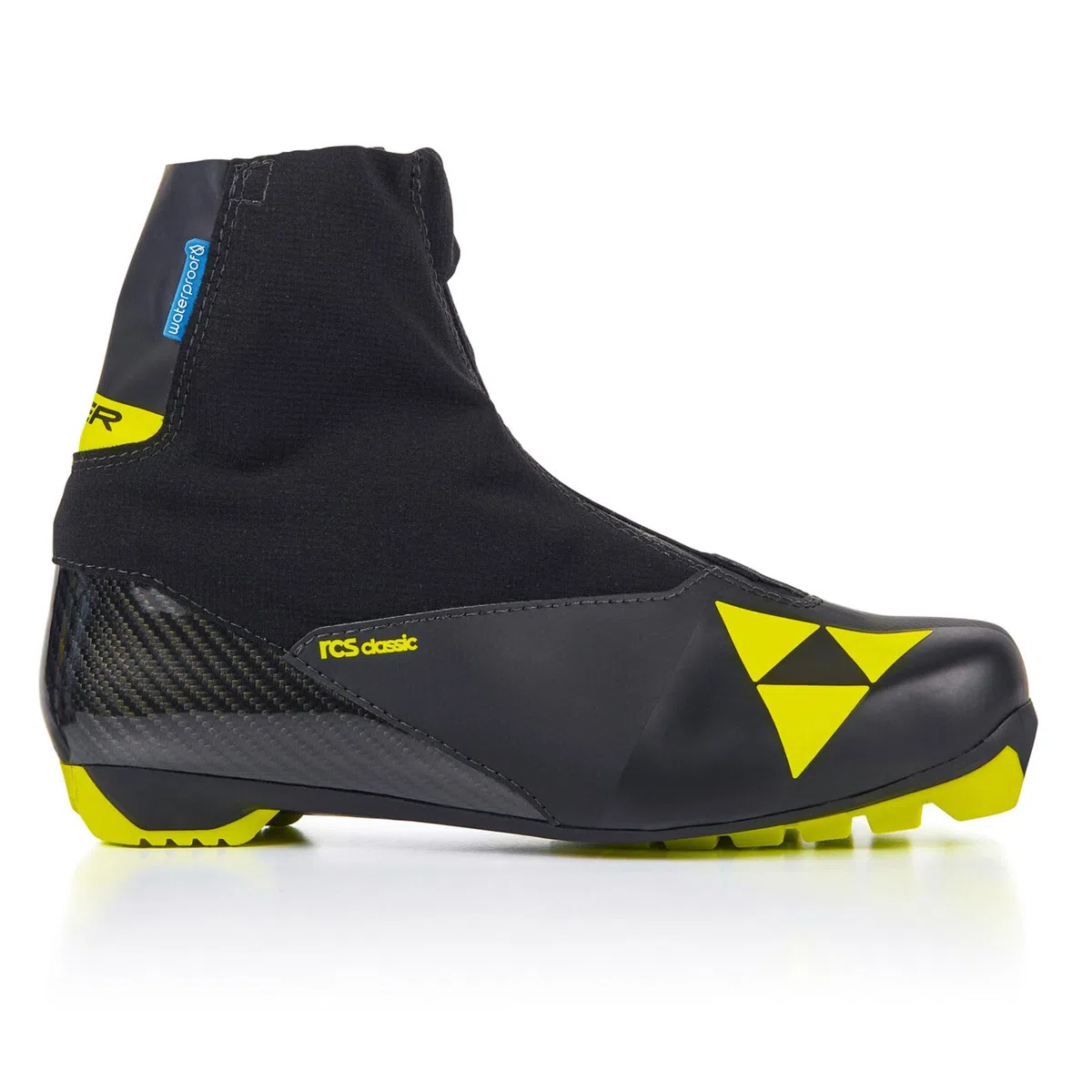 FISCHER RCS Classic - Scarponi da sci unisex, impermeabili, resistenti, caldi, protettivi, per pattinaggio e corsa nordico