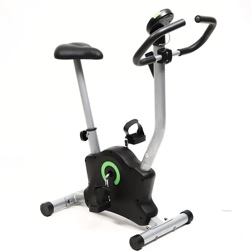 FFitness Cyclette Da Casa Bicicletta da allenamento Indoor con Display LCD Resistenza Regolabile Gym Ciclocamera con Comodo sedile