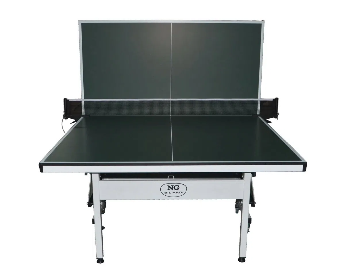 NG Biliardi Tavolo da Ping Pong Tie Break Interno (Verde) 274x152,5x76 cm