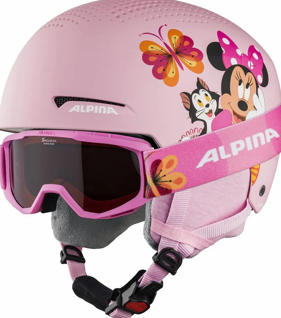 ALPINA PIZI Helm 2023 Patchwork-Flower Matt