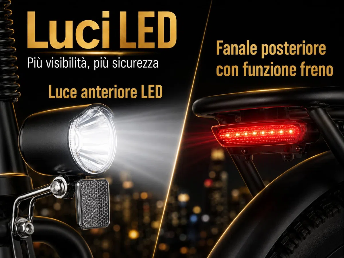 Bicicletta Elettrica 26 * 2,35 pollici pneumatici per adulti, bici elettrica a 7 velocità, batteria rimovibile 36V20AH, commuting urbano fino a 100-120 km, motore da 250W