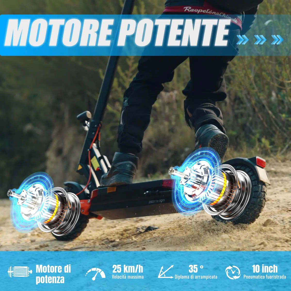 Monopattino Elettrico, autonomia 50-90 km, 48/60V 13/18Ah, portata 150 kg, doppio ammortizzatore, freni a disco anteriori e posteriori, monopattino elettrico pieghevole per adulti