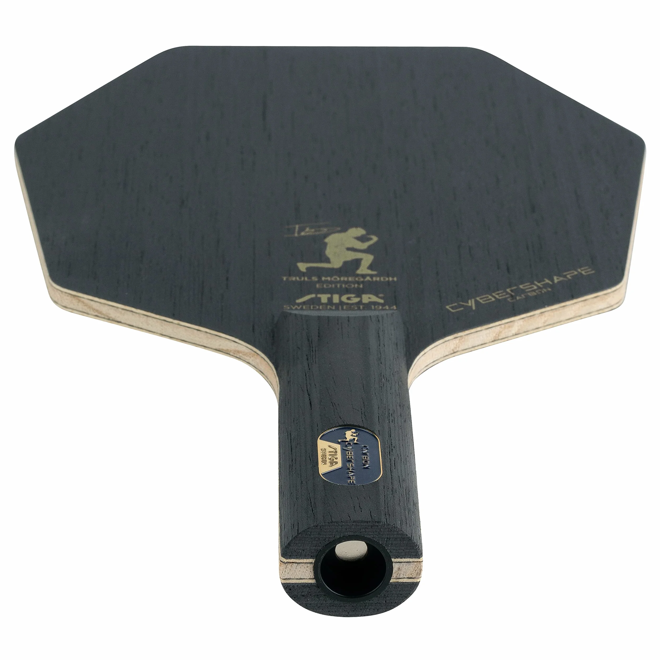 Stiga Lama da Ping Pong Cybershape Carbon CWT Truls Edition - Manico Classico Dritto