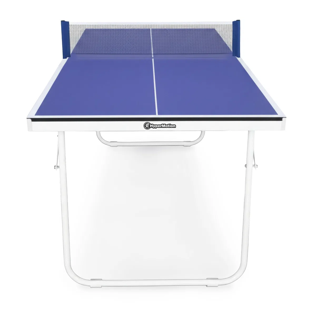 HyperMotion Tavolo da ping pong pieghevole ping pong per bambini e adulti, modello compatto per la casa con rete, racchette e palline