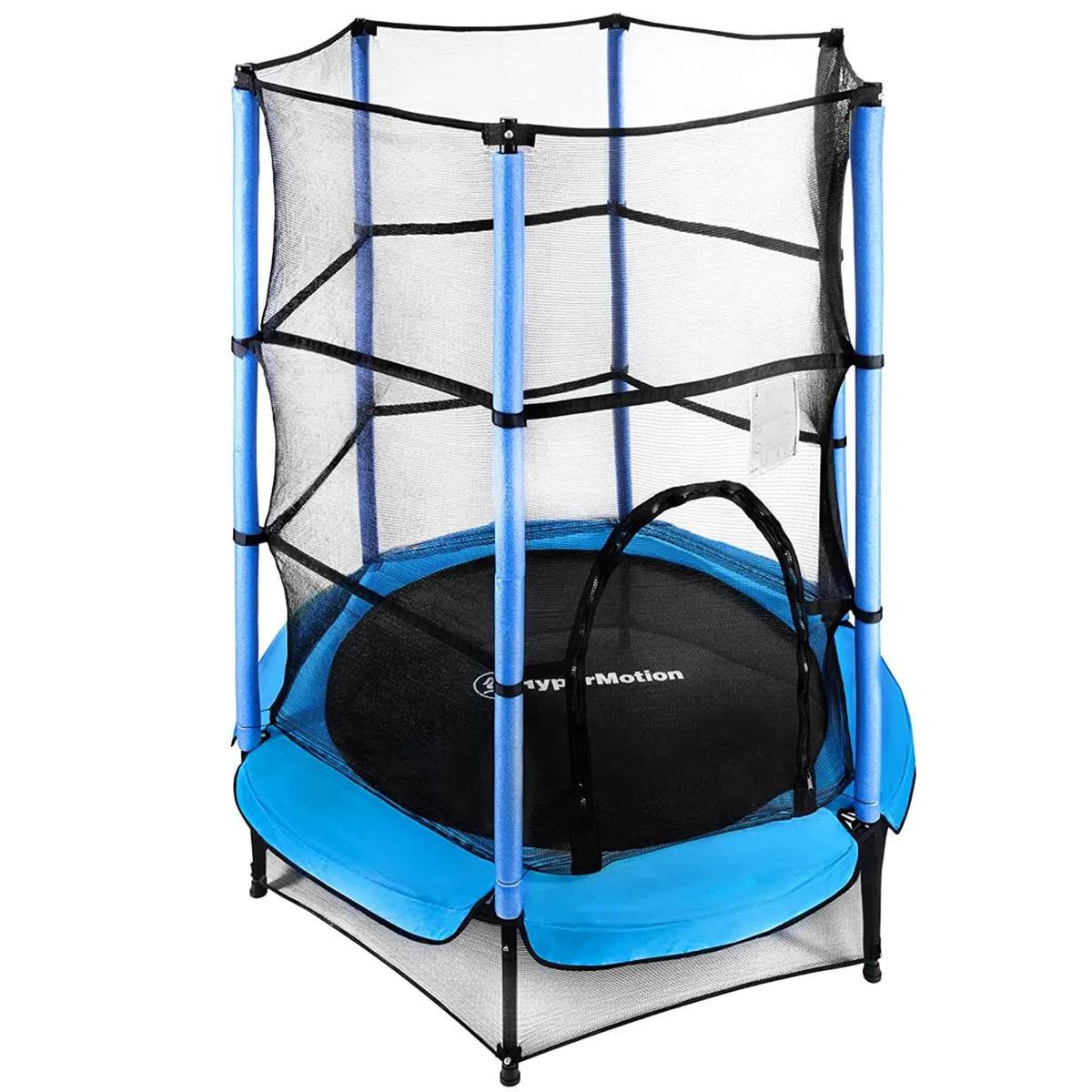 HyperMotion Trampolino per bambini di età minima 3 anni e adolescenti, per saltare, fare sport, per interni, appartamenti, esterni, giardino