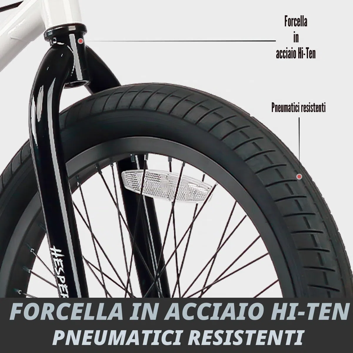 AVASTA 20 pollici Freestyle BMX bambini bicicletta per oltre 6 anni ragazzi adolescenti e piloti principianti Motorcross biciclette, colori multipli