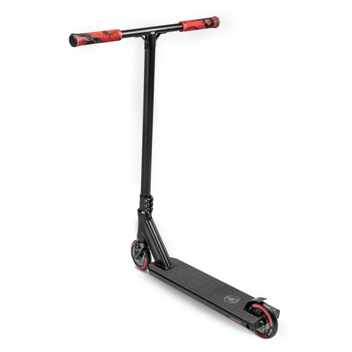 Movino Maniac - Monopattino professionale Freestyle Scooter IHC, sistema di compressione Street-Deck T-Bar, 59 x 54 cm, ruote 110 mm, Full Core ABEC9