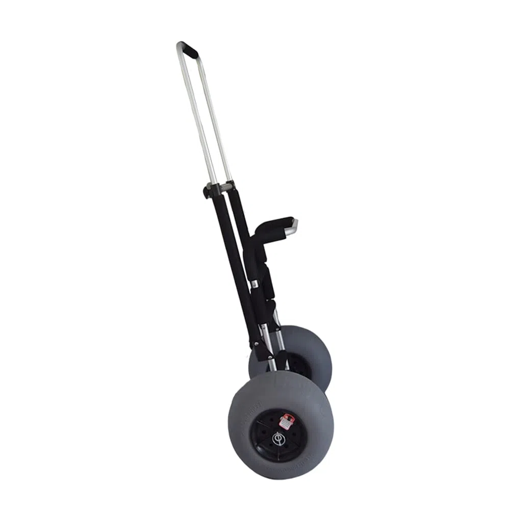 Carrello in alluminio per Sup - Ruota palloncino ideale per la sabbia
