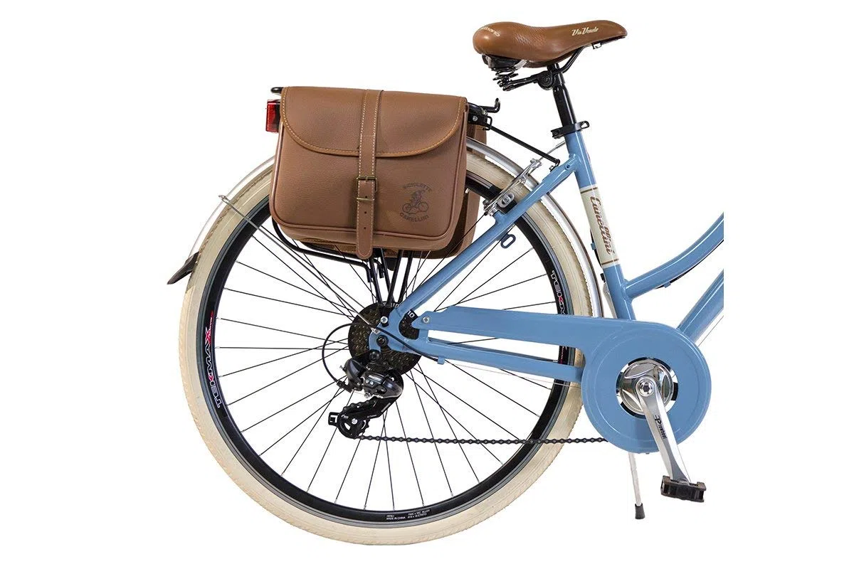 Via Veneto by Canellini Bicicletta citybike city vintage retrò alluminio donna verde oliva