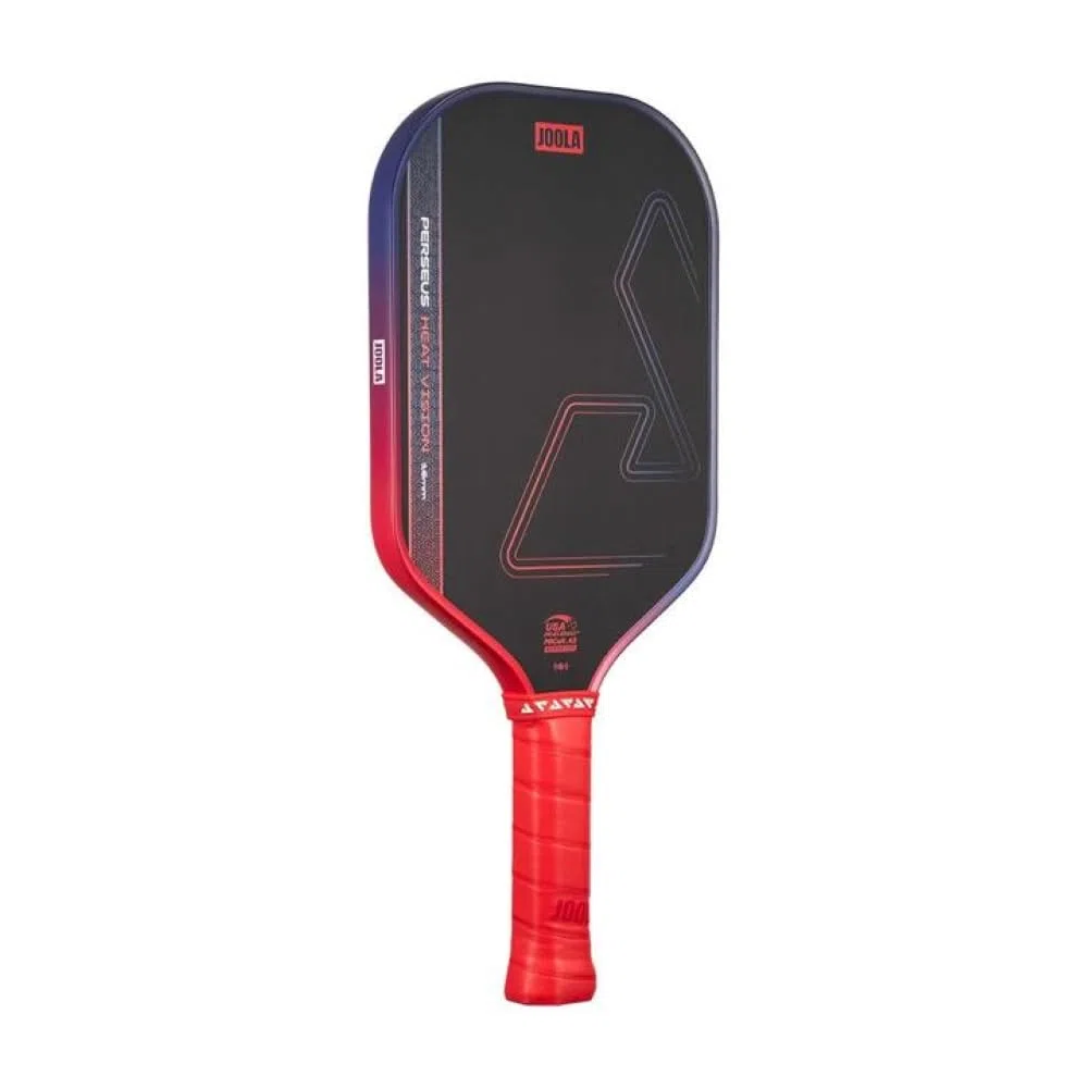 JOOLA Heat Vision - Pagaia per pickleball, 16 mm, superficie ruvida in fibra di carbonio per rotazione, pellicola SK per vibrazioni ridotte, approvata USAP, chip NFC abilitato