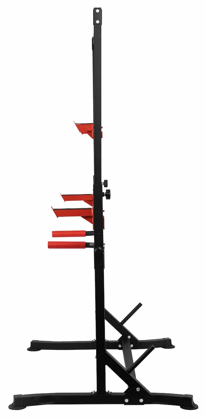 Pull up Fitness Squat Rack v2/Barra di Trazione Regolabile/Barra Fissa/Sviluppa sdraiata/Pull up Bar/Gabbia Squat/ DIPS BAR, Lega di acciaio