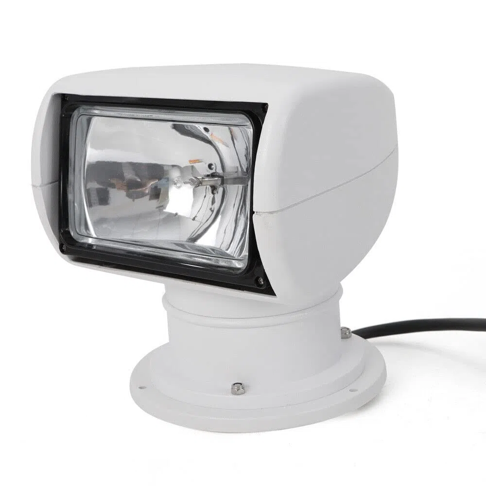 Faro di ricerca per barca, telecomando marino, xeno, radiocomandabile, con base magnetica, luce di ricerca, resistente alle intemperie, girevole a 360 gradi, per auto, fuoristrada, caccia,