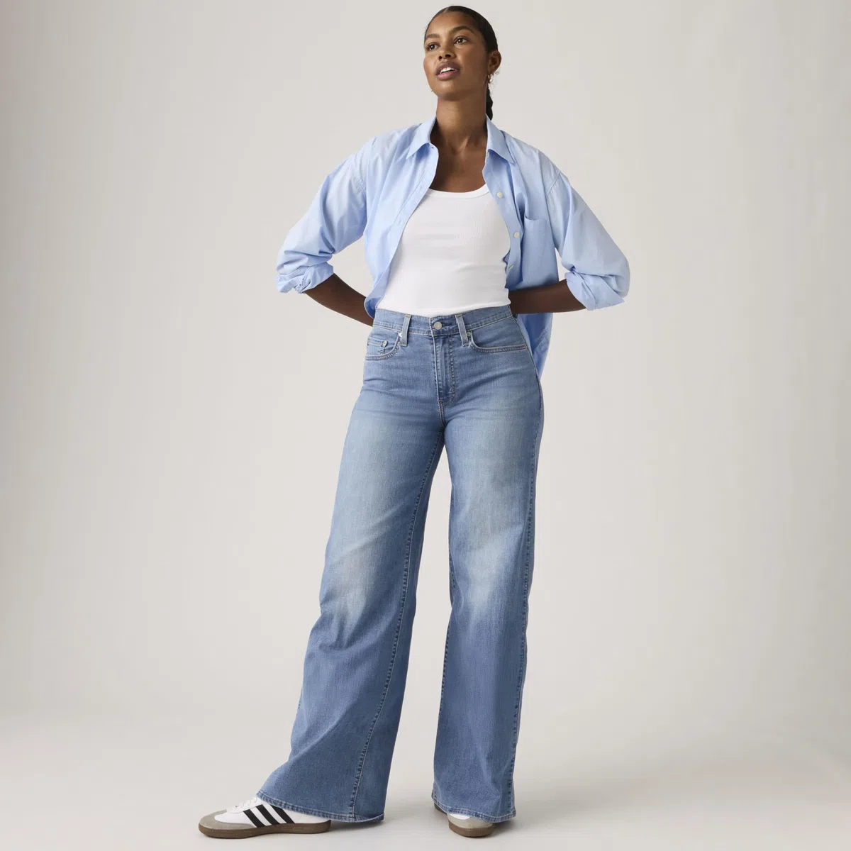 Levi's - 728 HR Wide Leg, Jeans Donna