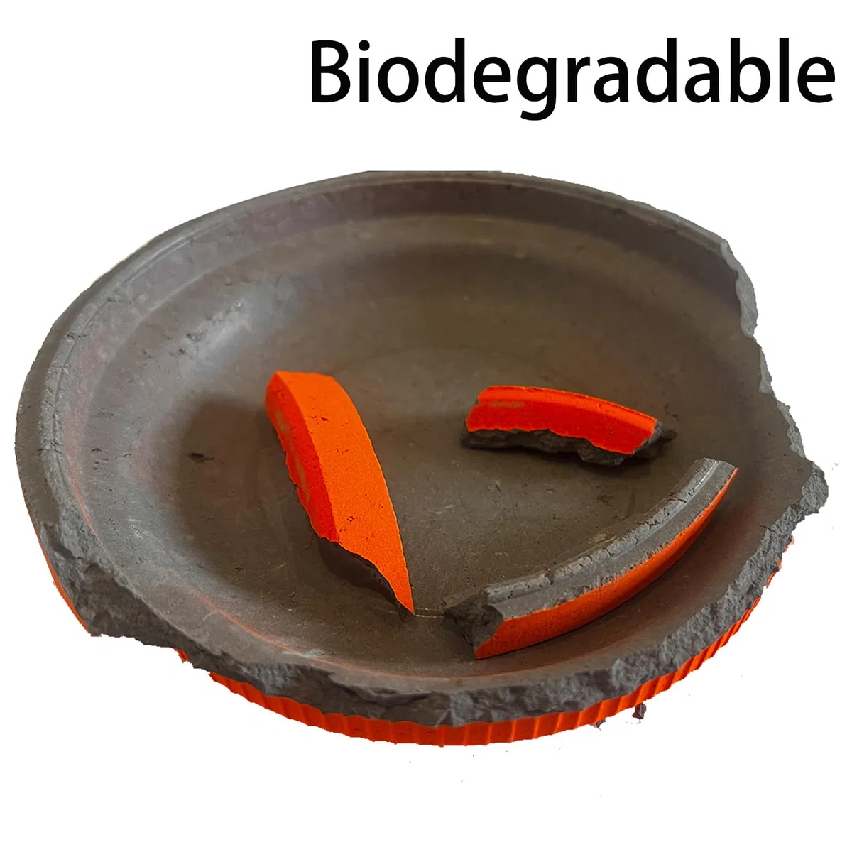 Bersagli in argilla biodegradabili (confezione da 108) per trap e skeet, bersagli in argilla ad alta visibilità da 108 mm arancioni per tiro al piattello e trap, disco frantumabile ecologico