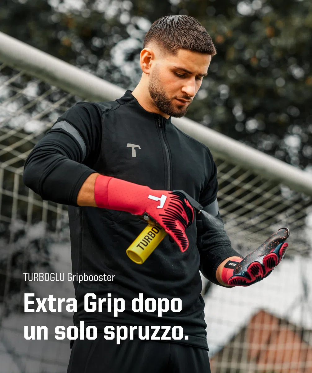 T1TAN Rebel Guanti da portiere - guanti da portiere di calcio - con protezione per le dita