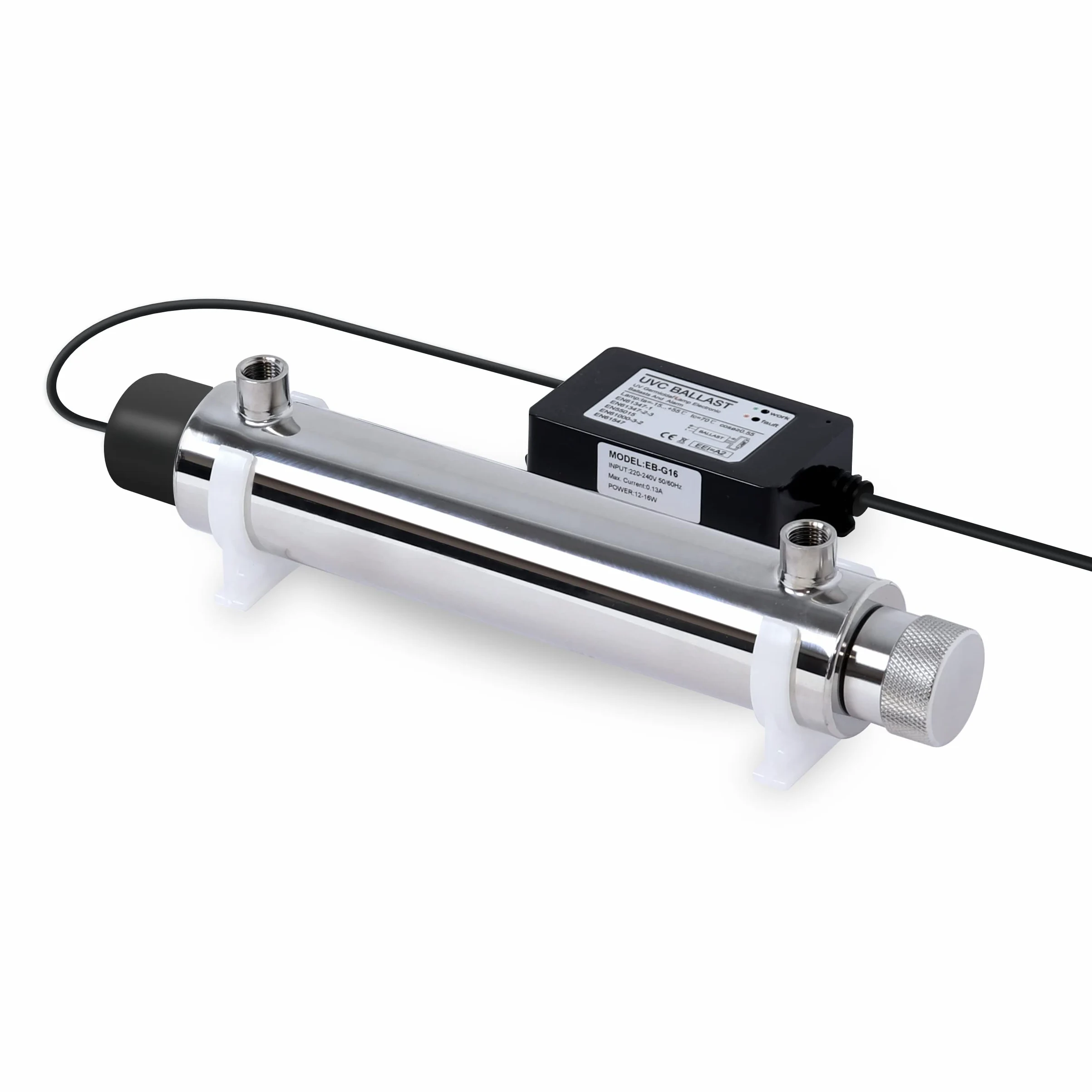 Swan Sterilizzatore UV 11 watt 12 Volt DC Filtro Acqua Potabile per eliminare Batteri da camper, imbarcazioni