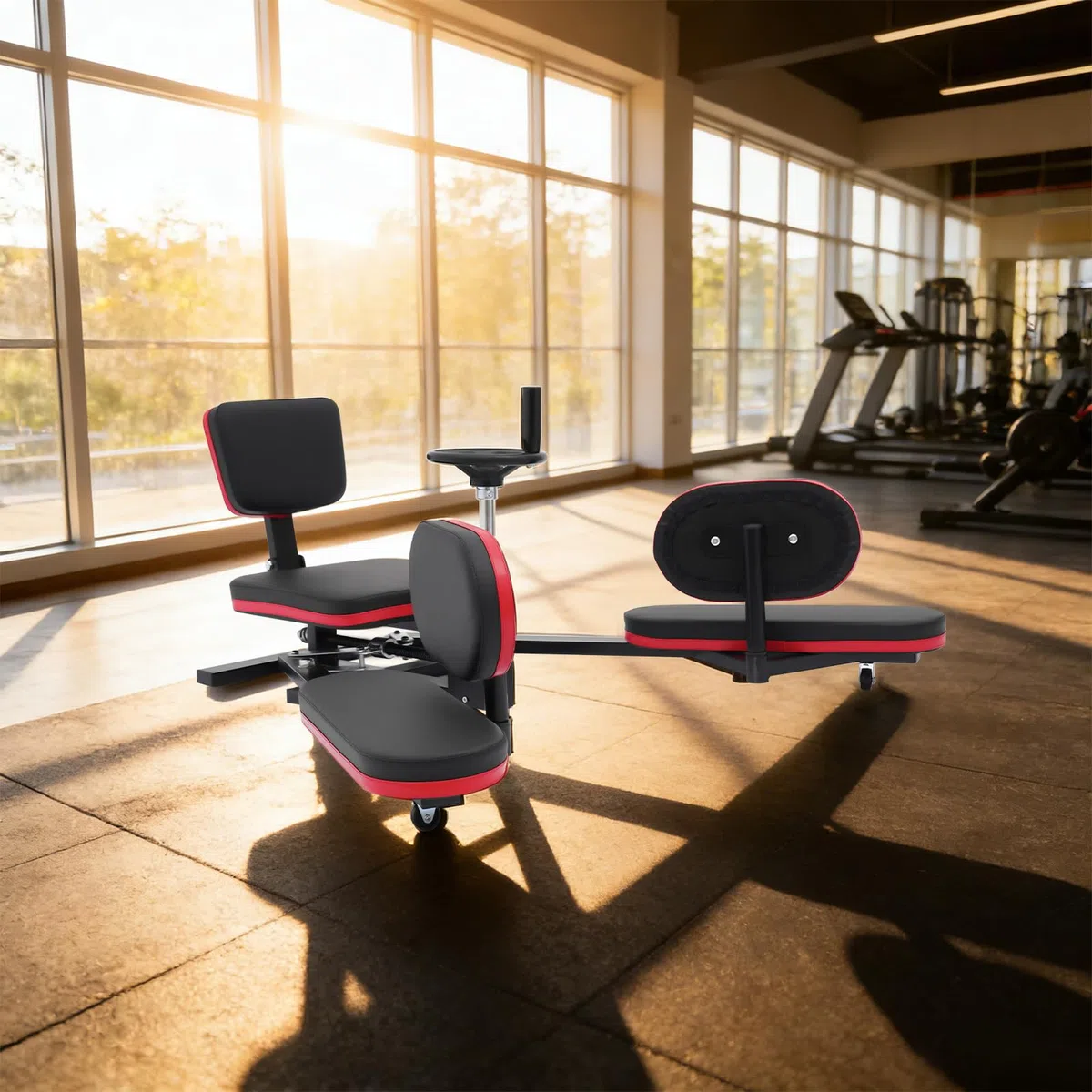Spagat Trainer Divaricatore Gamba, Spargitore Professionale per Yoga, Balletto, Arti Marziali, Fitness - Macchina Spagat meccanica per allungare oltre 200°