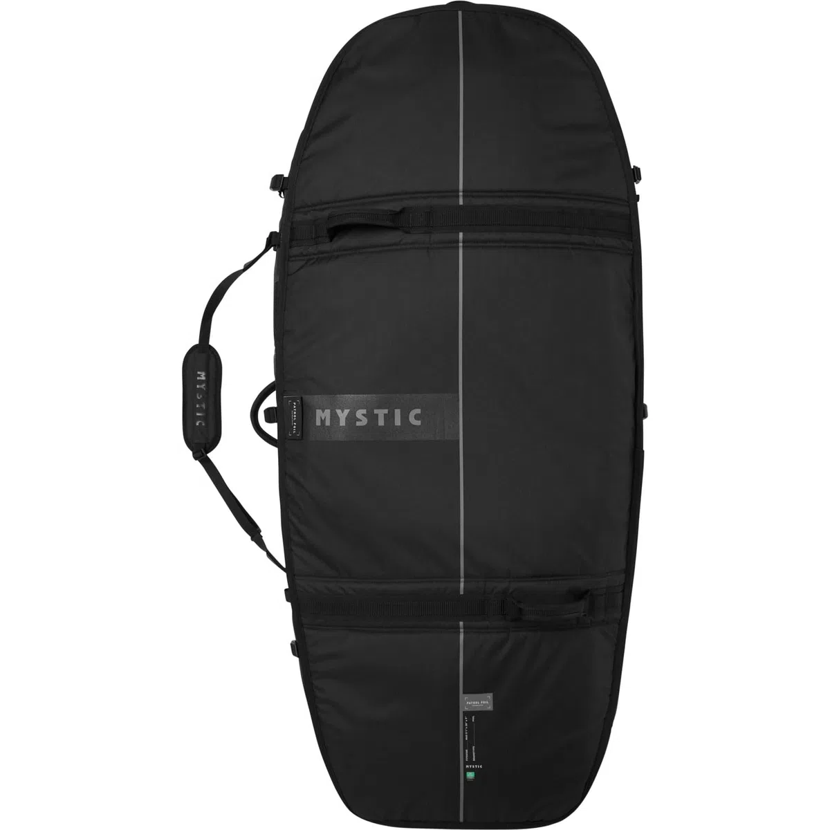 Mystic Borsa per Tavola Patrol Wing Foil 2023 - Nera 230300