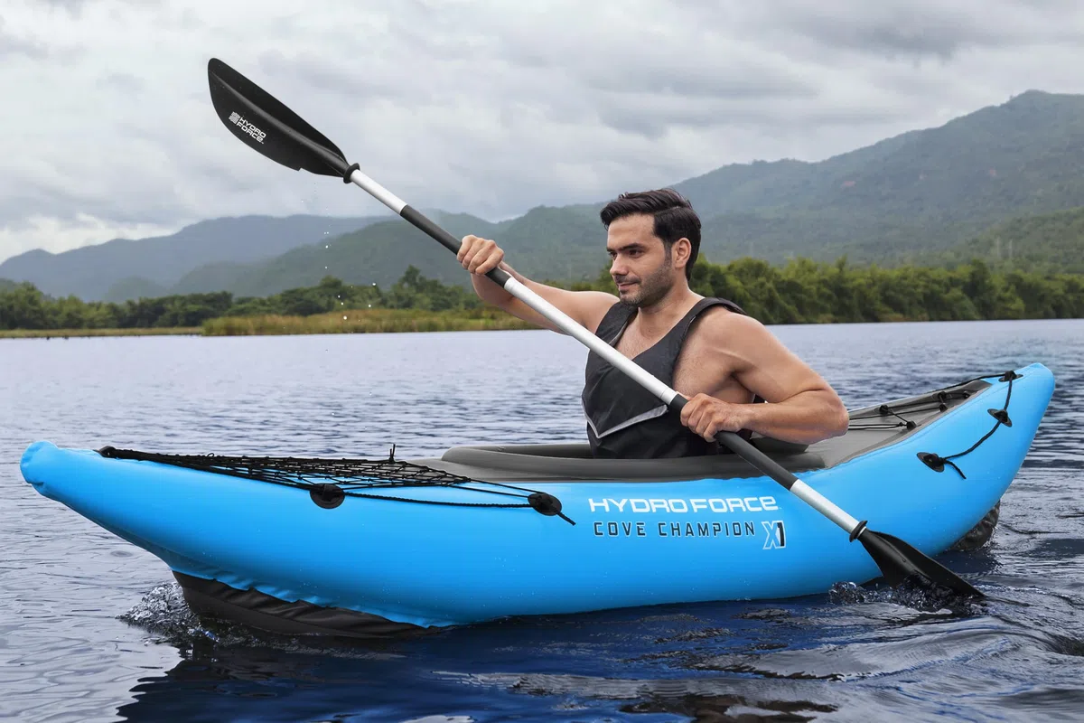 Bestway 65115-6 Kayak gonfiabile Cove Champion, 1 persona