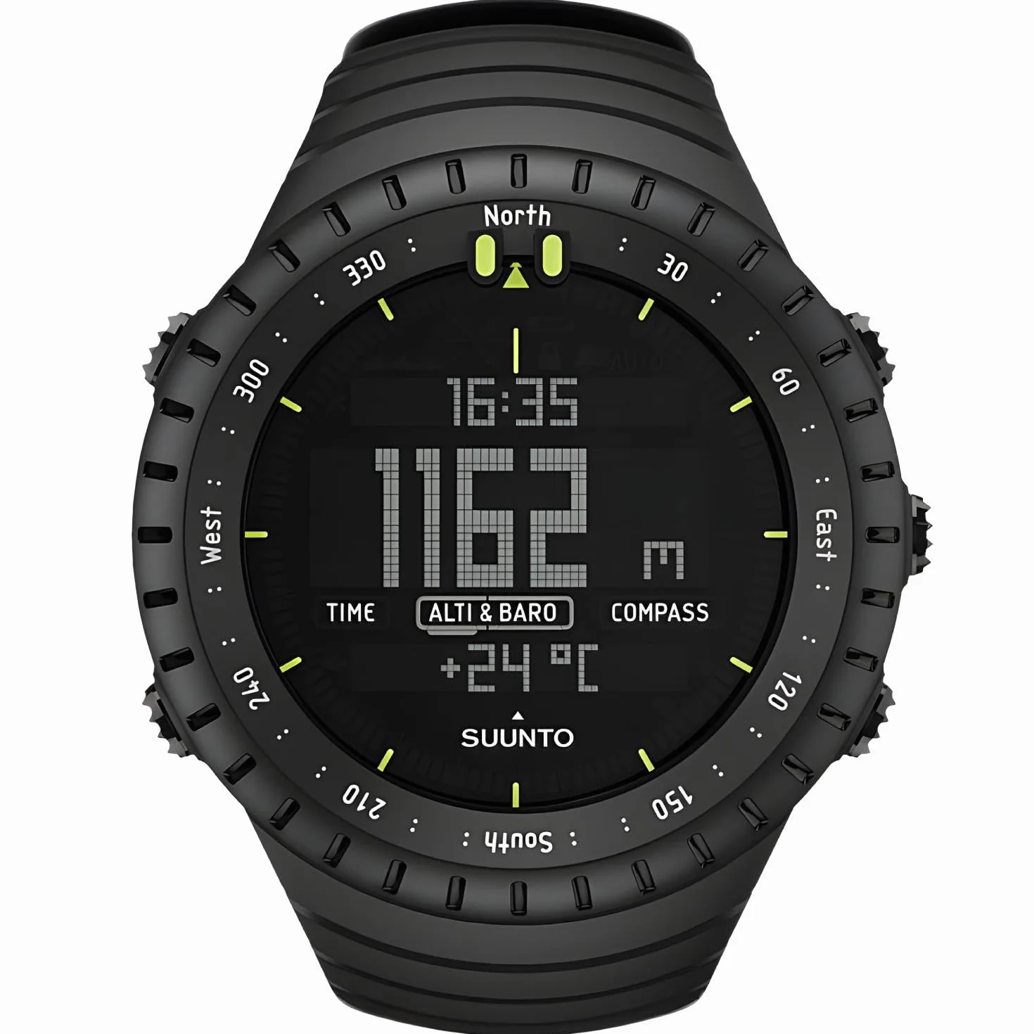 Suunto Core Alpha Stealth Orologio outdoor con altimetro, barometro e bussola