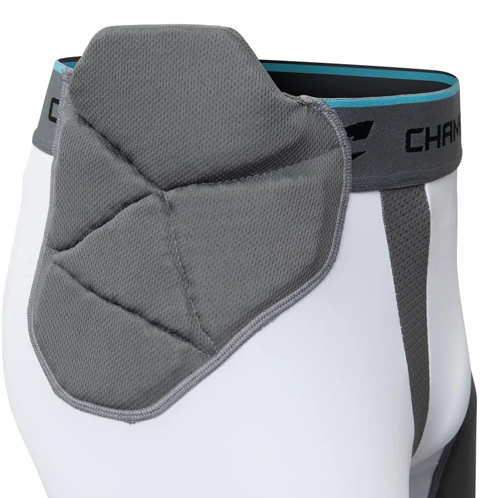 Champro Man-up-Cintura da Calcio A Compressione con 7 Cuscinetti, Unisex Adulto