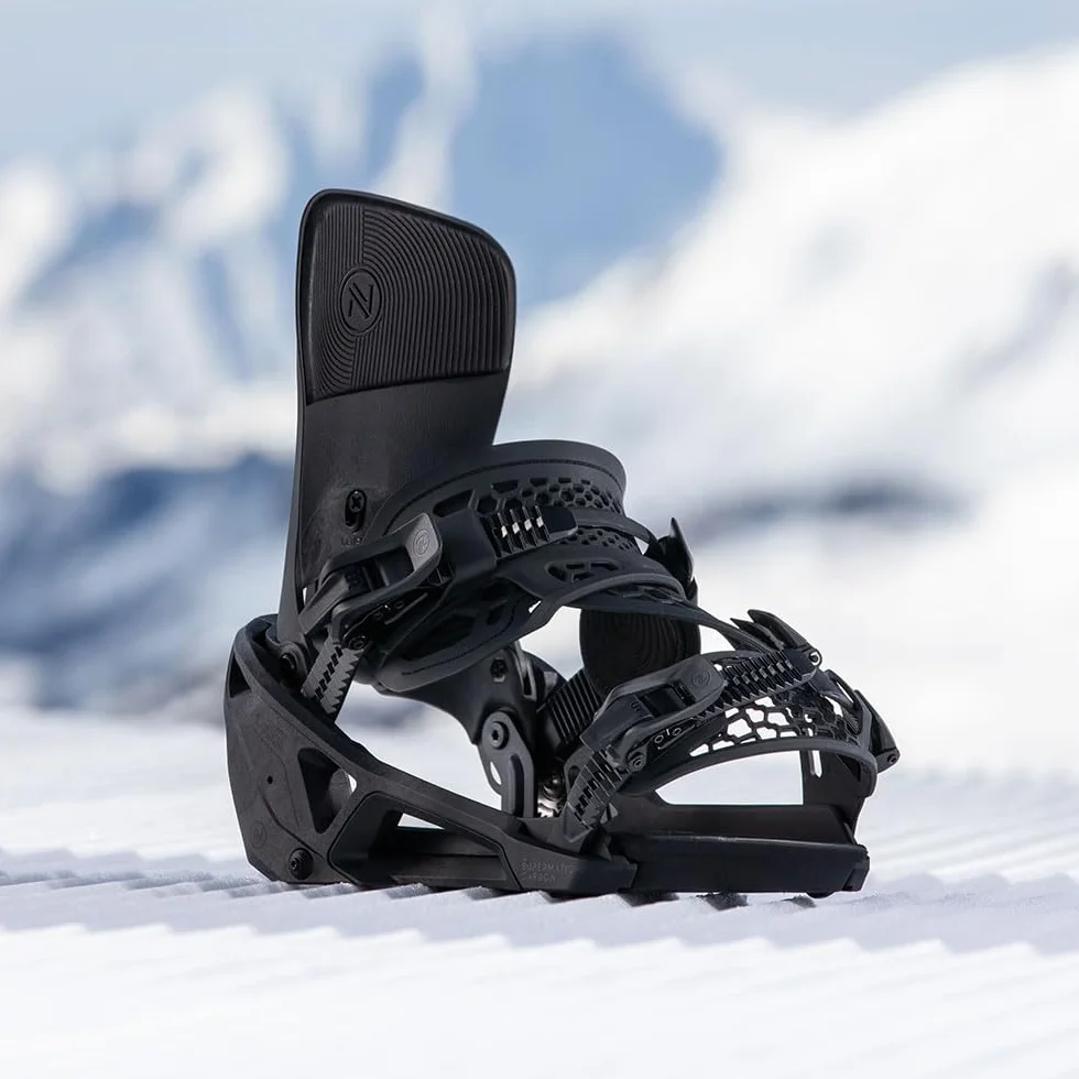 Nidecker Supermatic Snowboard First Attacco Universale Automatico a Doppia Entrata