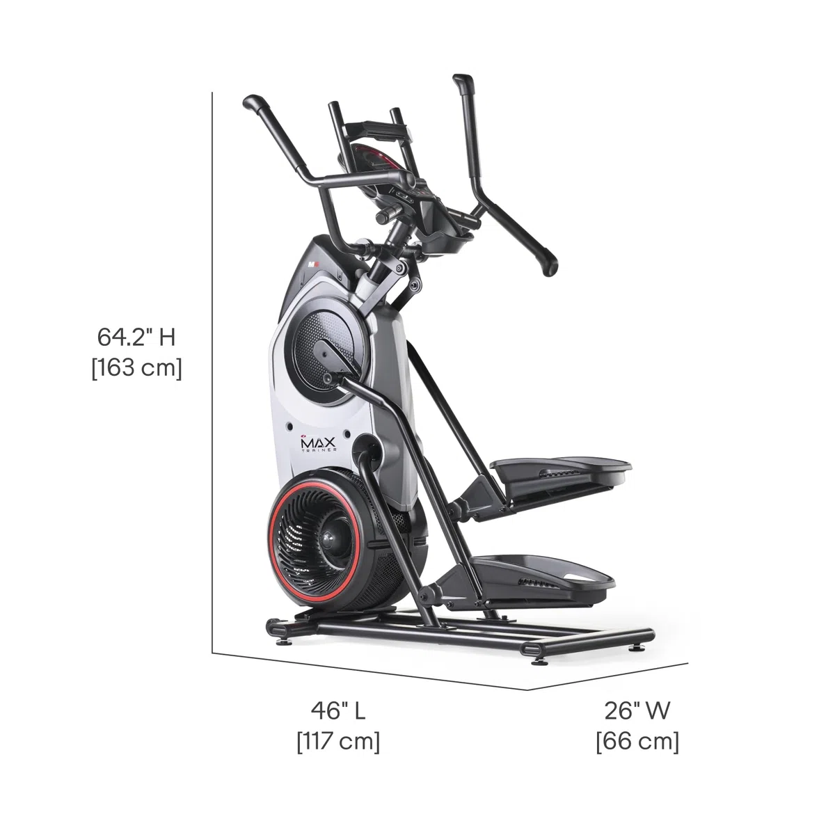 Bowflex Max Trainer M6 – Ellittica Compatta Professionale Silenziosa per Casa – Allenamento HIIT Total Body in 15 Minuti