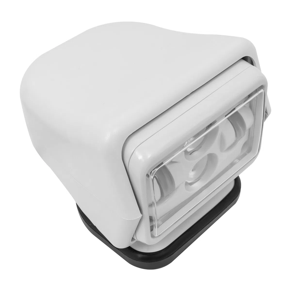 Faro di ricerca a LED per barca, portatile, 60 W, flusso luminoso: 8000 lm, girevole a 360°, illuminazione navale, IP67, per esterni, barca, camion, auto