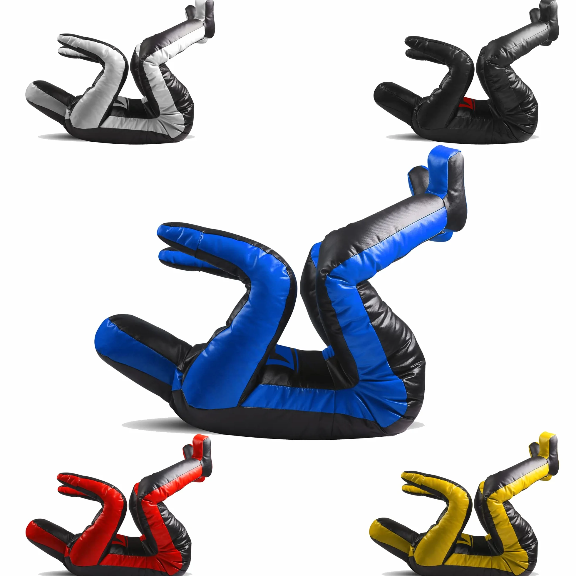 Daan Mma Grappling Dummy Judo Punching Bag BJJ Wrestling Dummy Sitting Position Brazilian JIU Jitsu Submission Self Defense Training Vinyl Multicolor Choose Dummy 170cm