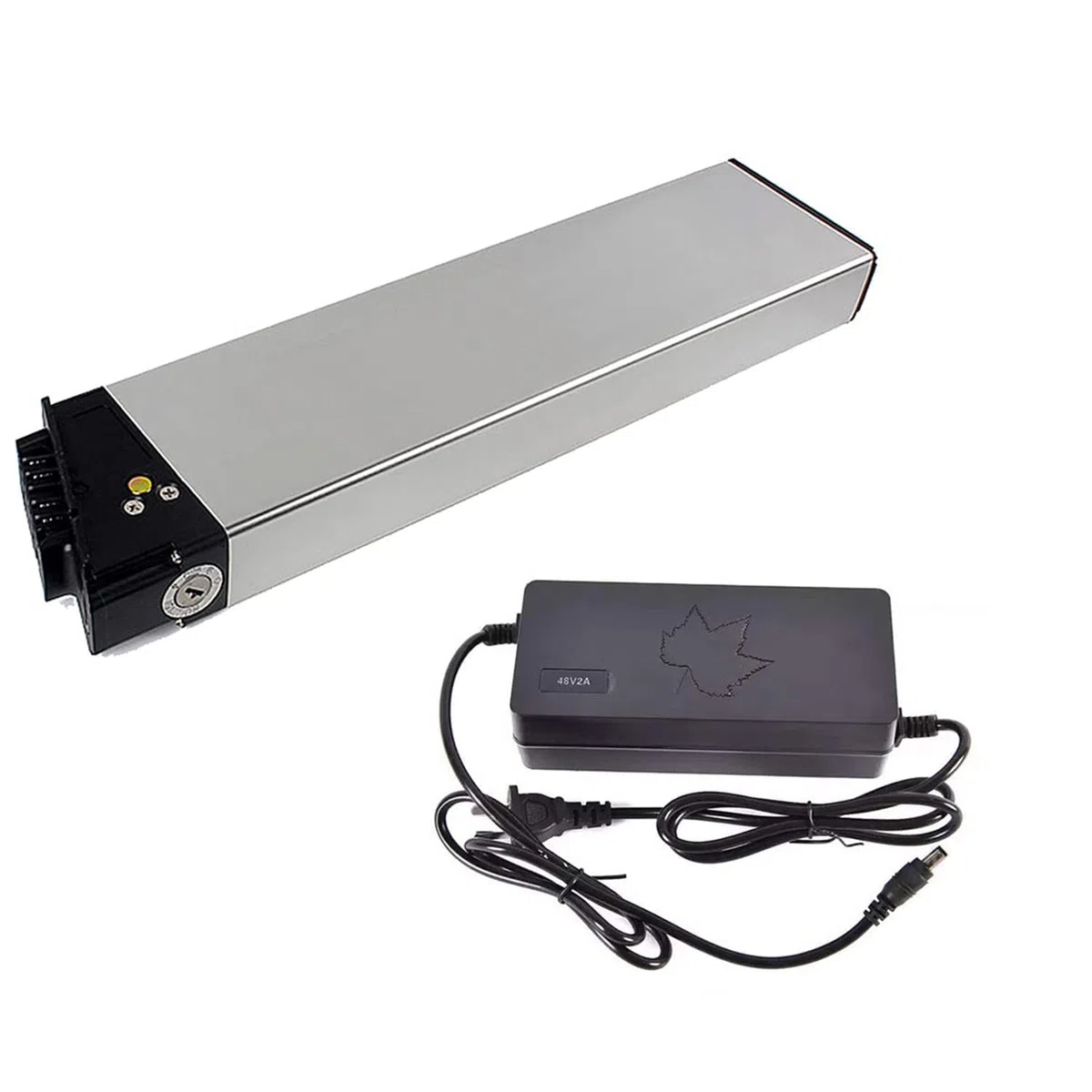 Batteria per Bici Elettrica 48v 14Ah Per Shengmilo incorporata Batteria al Litio Li-Ion Batteria Ricaricabile Adatto per Bicicletta elettrica 350W 500W 1000W Motore