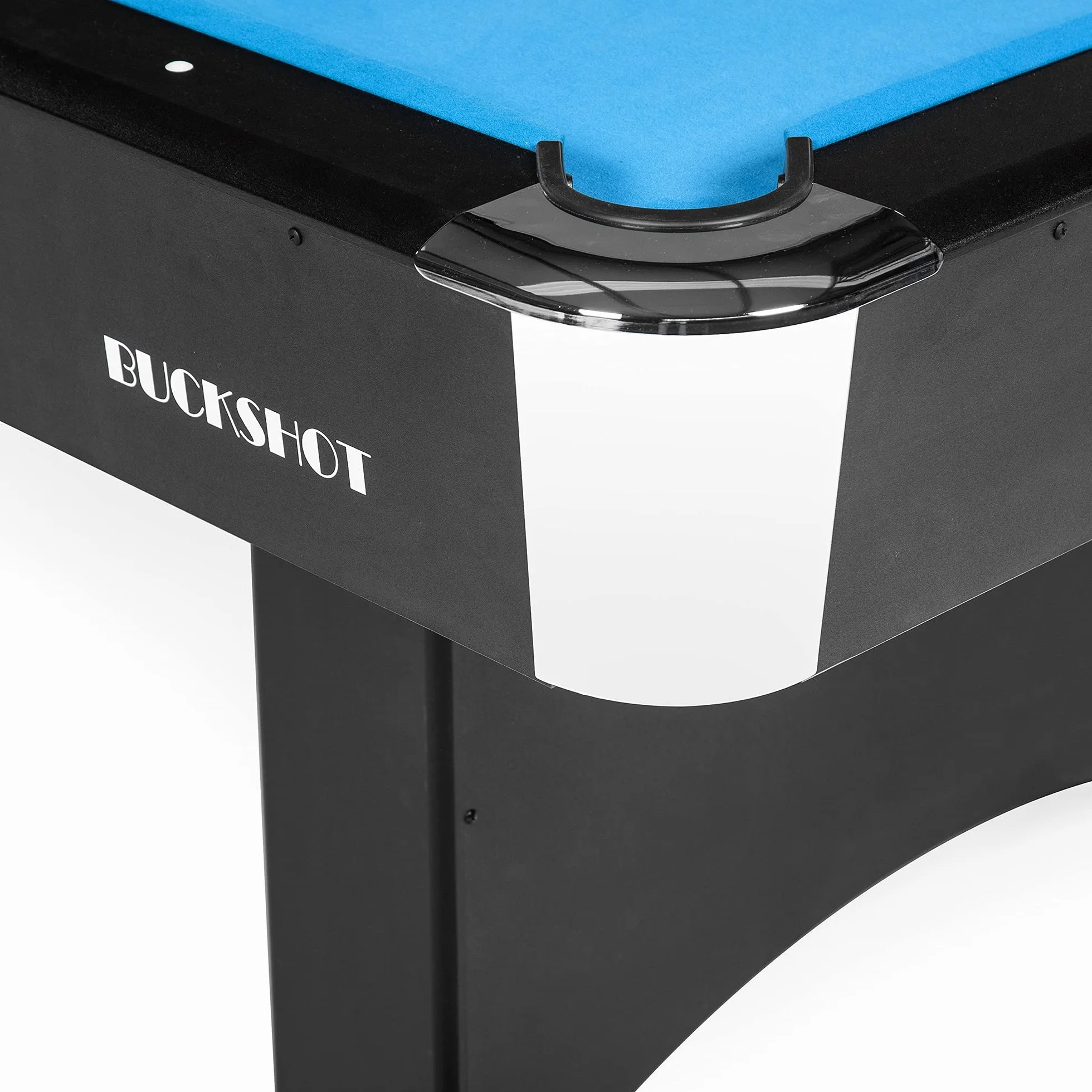 Tavolo da Biliardo BuckShot Manhattan 7ft - 213 x 121cm - Carambola - Pool Americano - Snooker - Tavoli da biliardo 7 Piedi - Completo di Tutti Gli Accessori