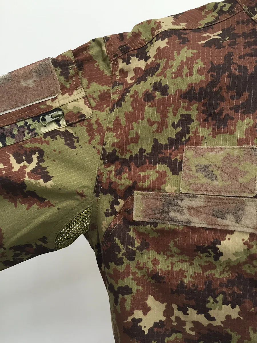 ALGI Completo Uniforme Mimetico da Combattimento Antistrappo Vegetato Trattato IR (MOD. Soldato Futuro)