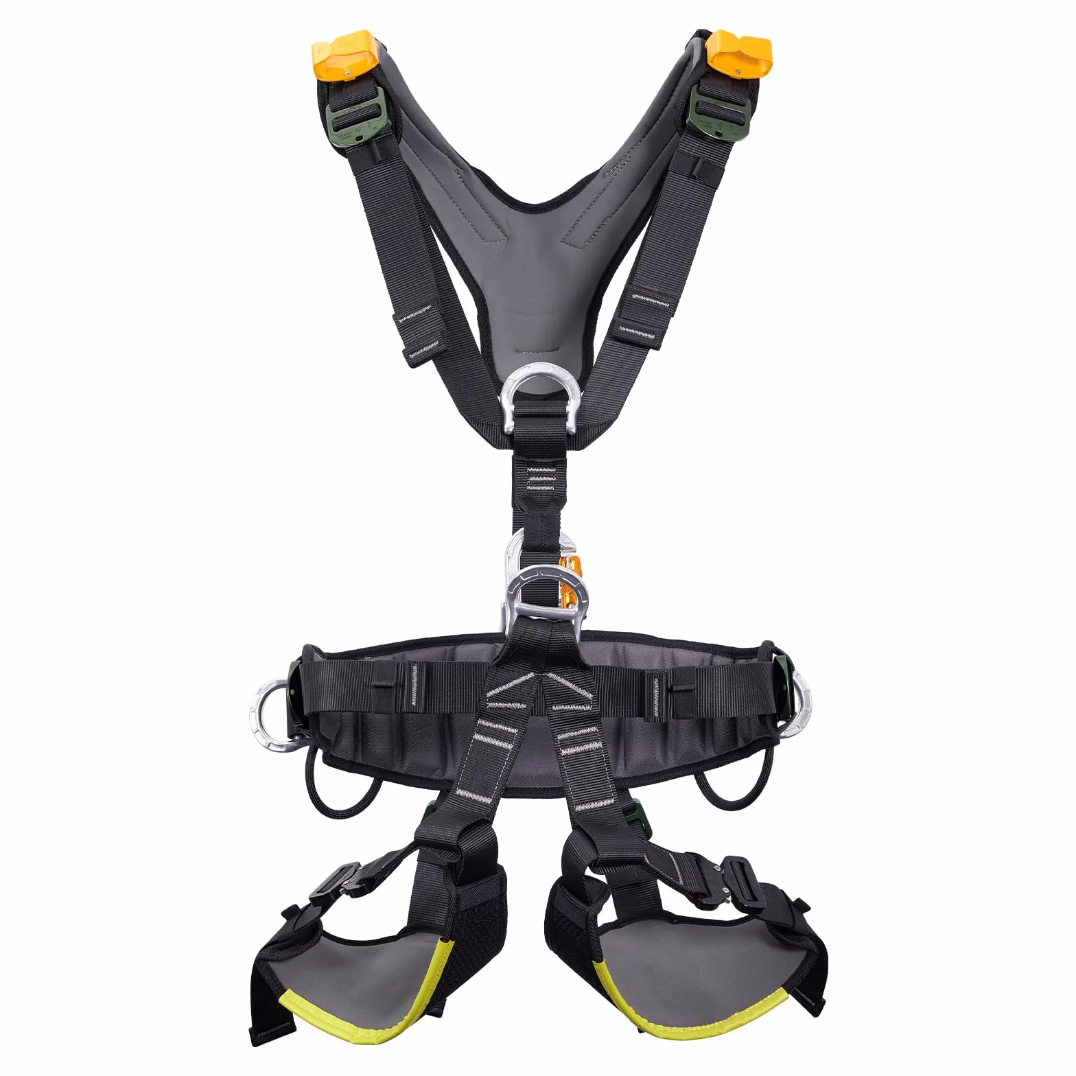 SOB Imbracatura di Sicurezza per Tree Stand da Caccia, Regolabile e Traspirante con Rotazione 360°, Imbottitura Comfort per Arrampicata all’Aperto