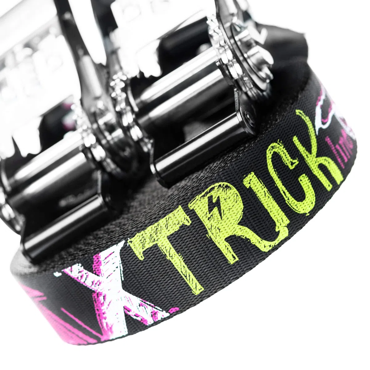 Kit Trick Line - Fettuccia da 30 mt con due cricchetti, proteggi albero, sling 1T 3M, sling 1T 2M, due grilli 1,5T 12 mm e sling bag - Per esperti