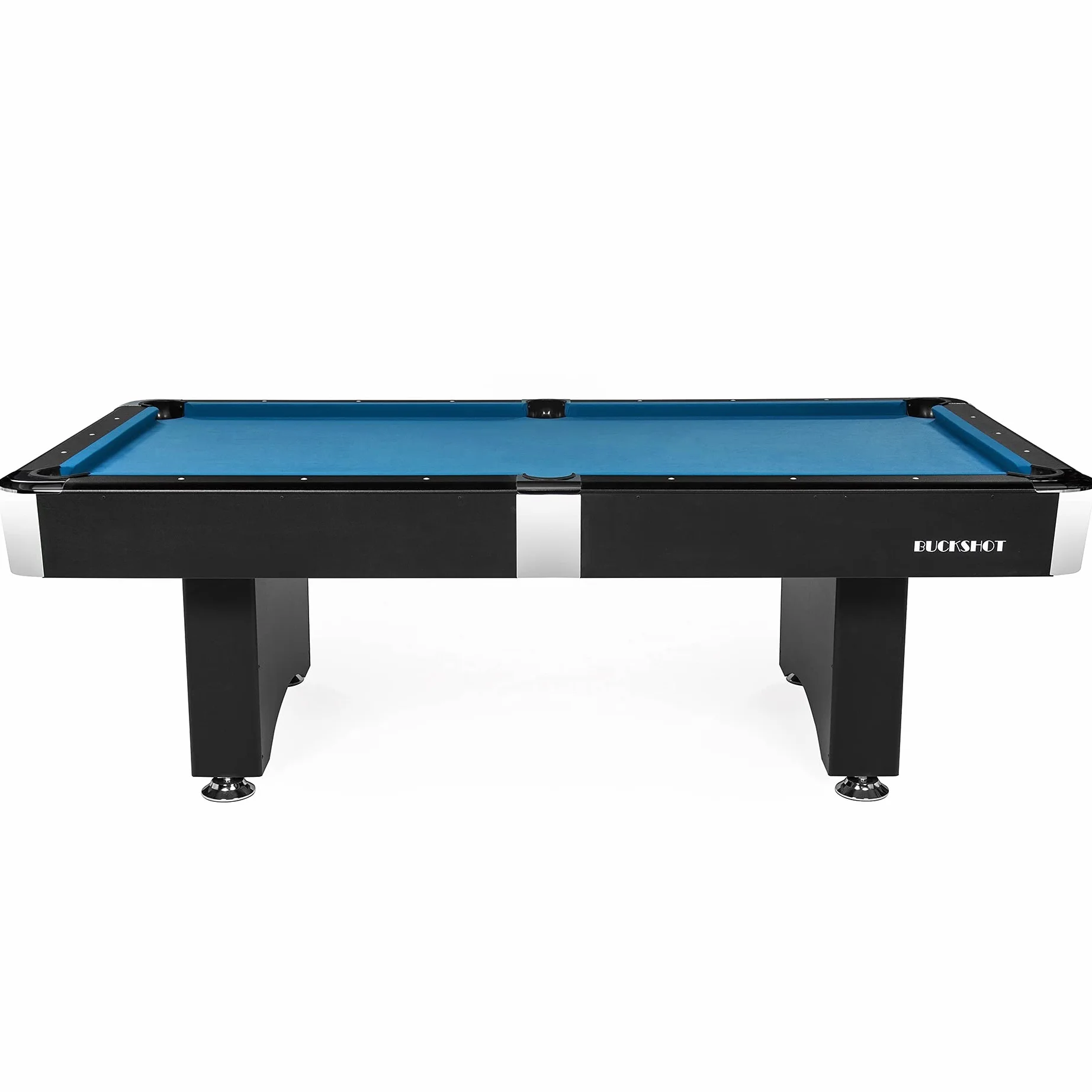 Tavolo da Biliardo BuckShot Manhattan 7ft - 213 x 121cm - Carambola - Pool Americano - Snooker - Tavoli da biliardo 7 Piedi - Completo di Tutti Gli Accessori